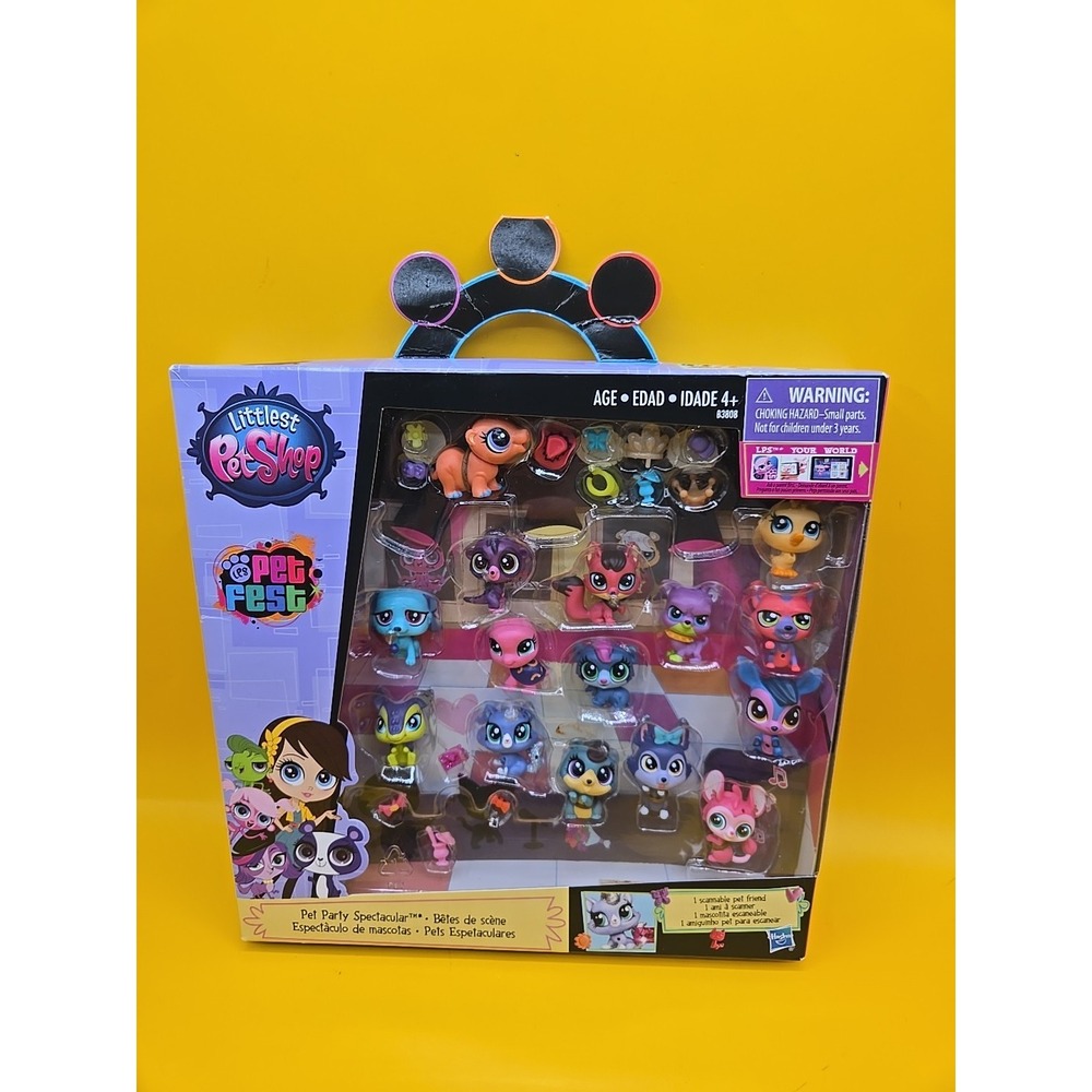 Littlest Pet Shop Party Spectacular Collector Pack Toy Includes 15 Pets *NEW*